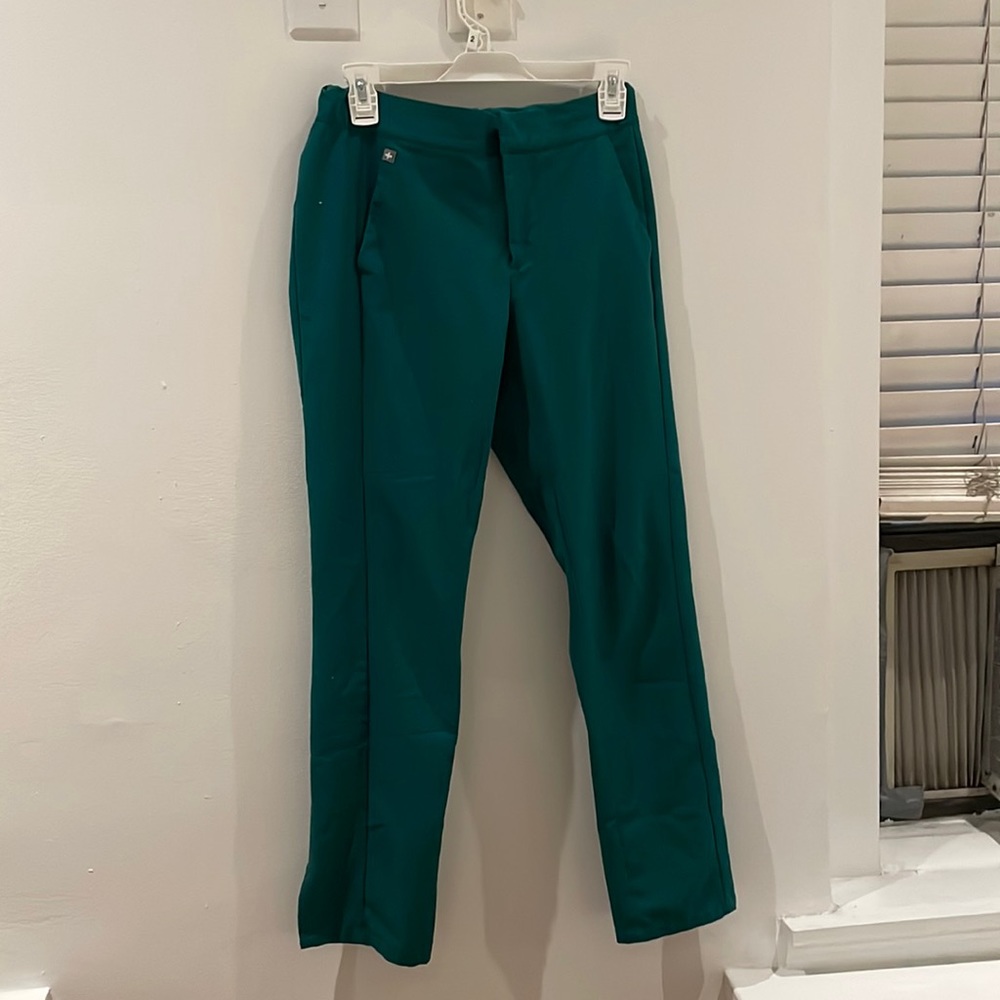 Figs Hunter Green Scrub Pant